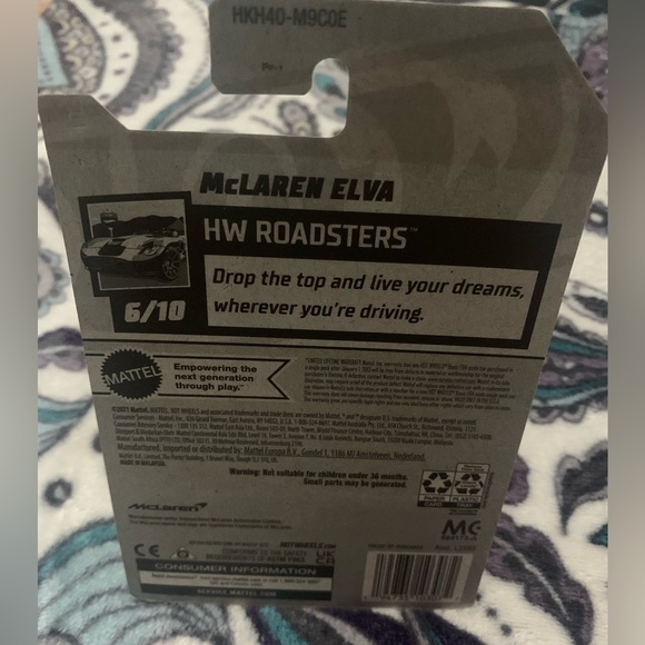 NEW 2023 Hot Wheels #82 Gold McLaren Elva HW Roadsters 6/10. - Picture 5 of 5